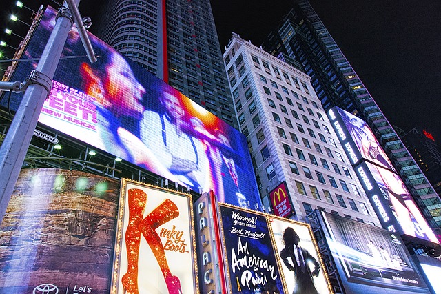 Musicals am Broadway (Retrieved from Pixabay - Bruce Emmerling)  